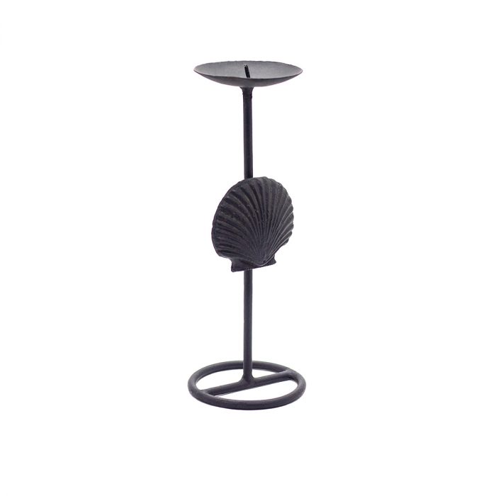 Seashell Iron Candle Stand - Image 2
