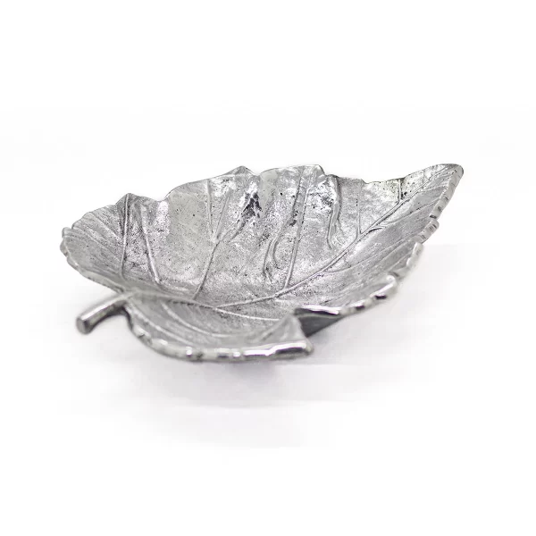 Aluminum Grape Leaf Bowl