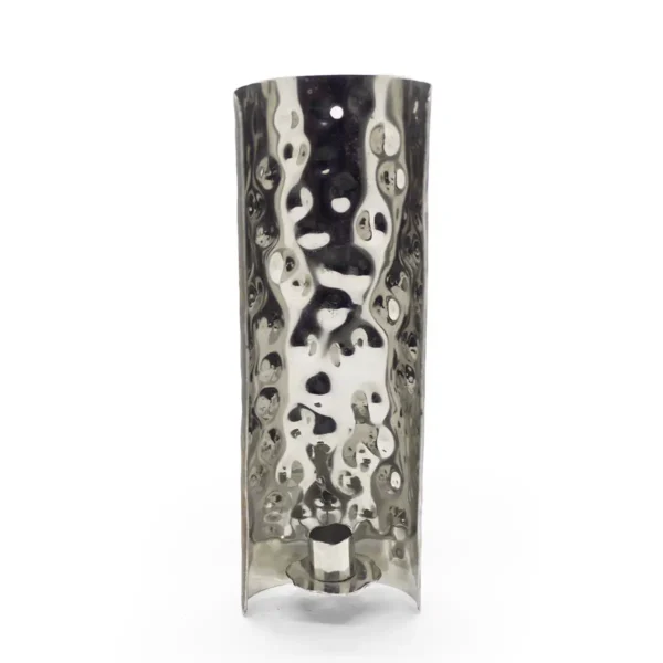 Stainless Steel Hammered Candle Stand-CS25