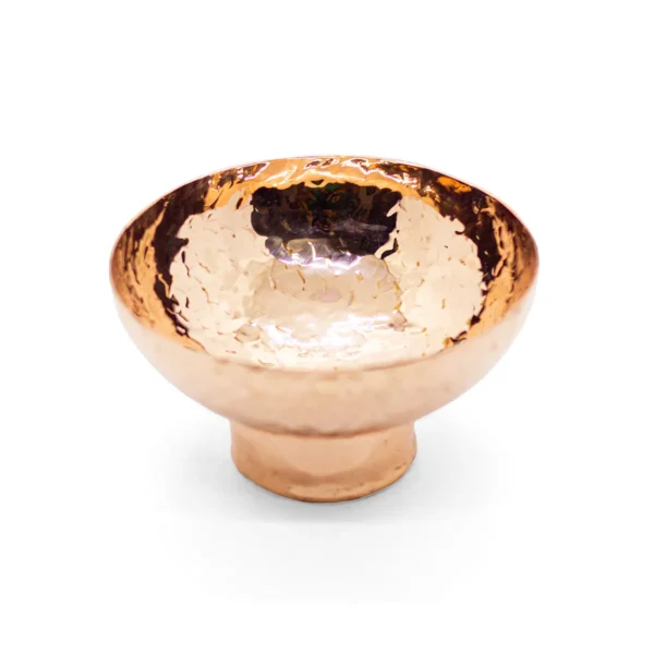 Copper Hammered Bowl